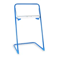 Putzrollen-Bodenständer Metall, blau, für...