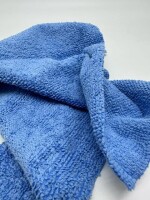 Mikrofasertuch "in de BOX" 50 Stück blau/grau