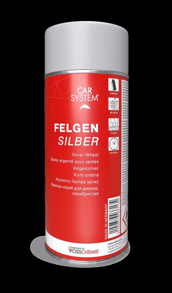 CS Felgensilber Spray, 1K Acryl, 400ml
